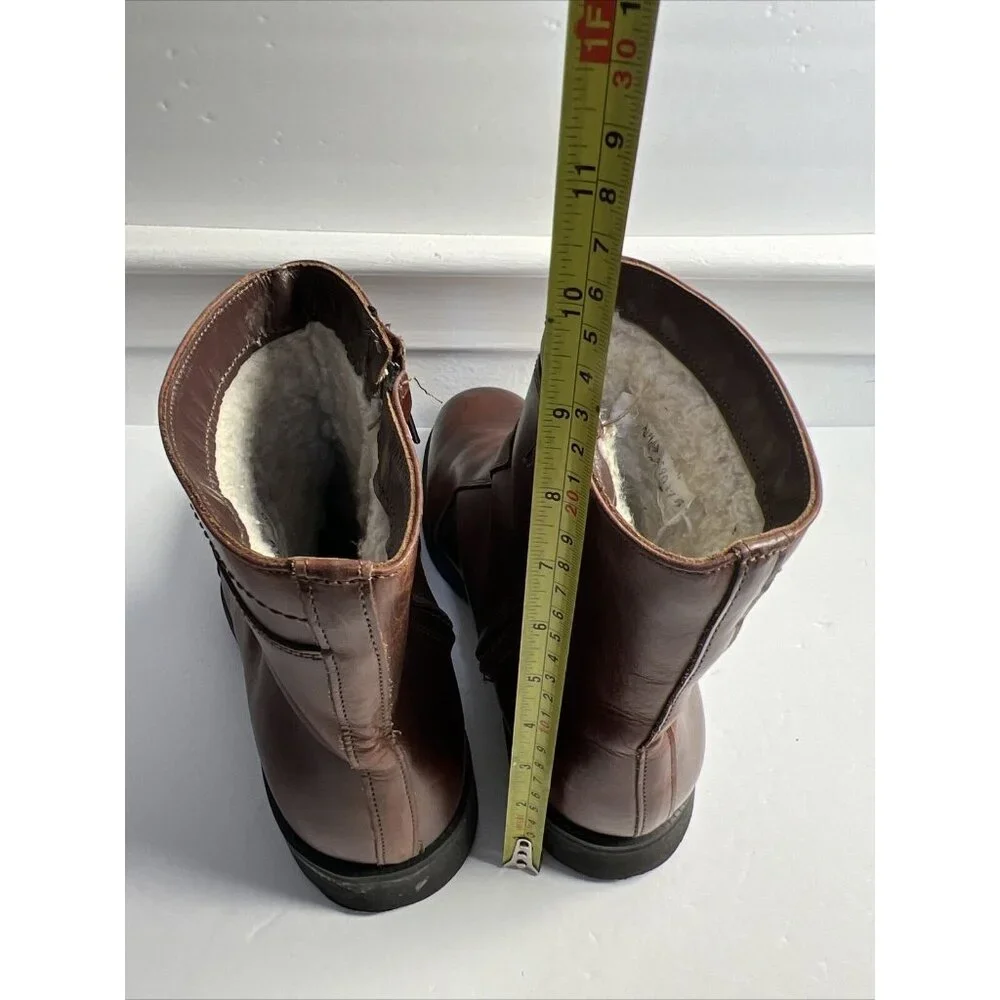VTG 80s Dexter Armortred Oil Resistant Mens Zipper Ankle Boots Made In USA‎ 10.5